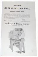 Lodge & Shipley 2CT24 & 2CT40 Shear Manual